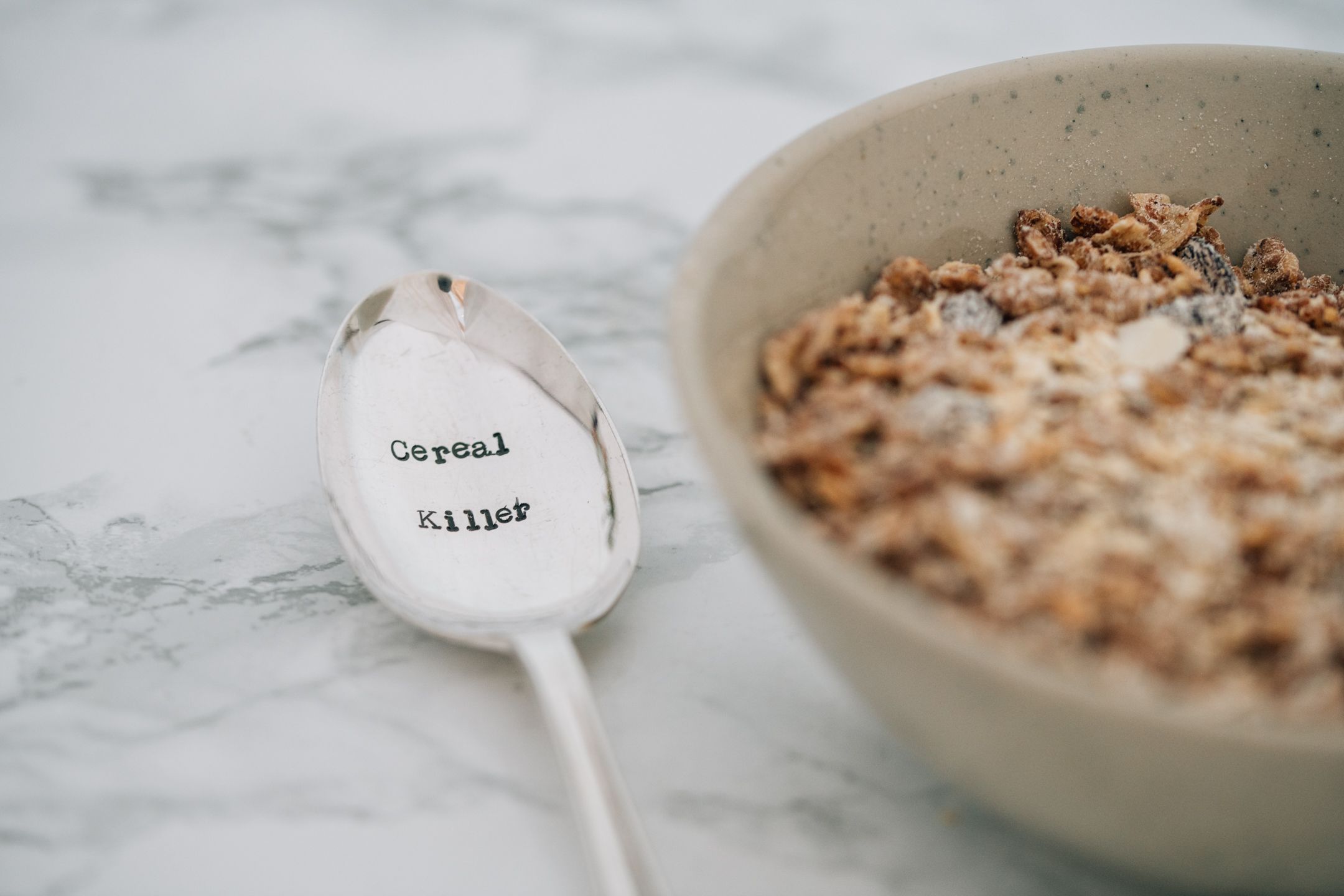 'Cereal Killer' Dessert Spoon